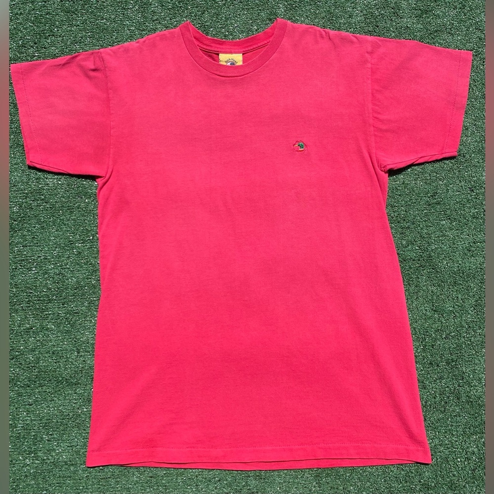 VTG 90’s Duck Head Logo Faded Red Single Stitch T-Shirt Men’s SZ Medium USA Made